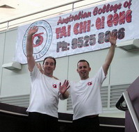 Ken and Kevin Compete for Guinness World Record 18-Mar-2006